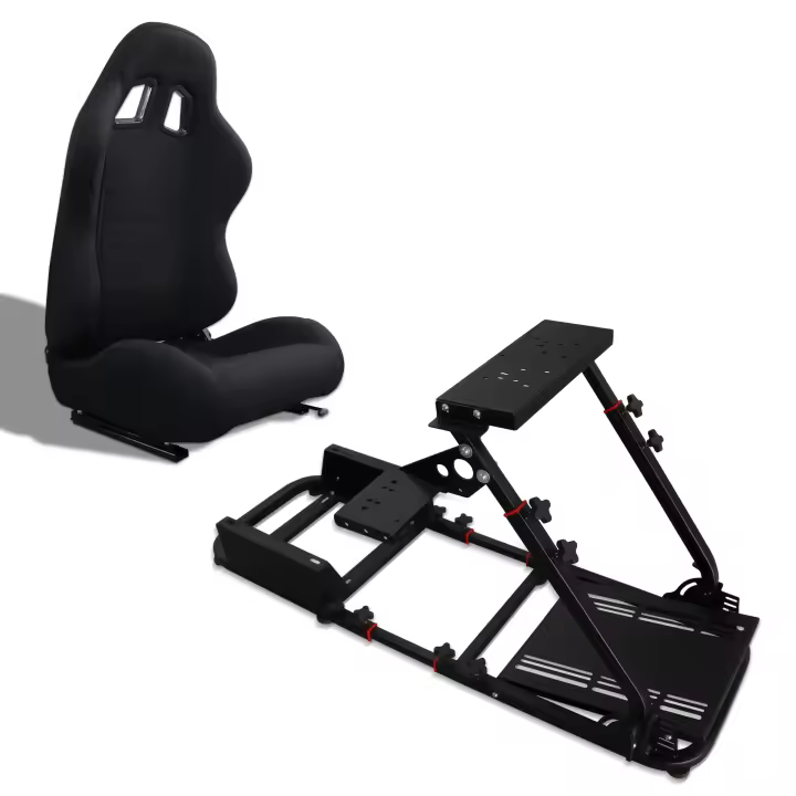 MODAUTO Cockpit SimRacing, Soporte de Simulacion, Estructura de SimRacing+Asientos Opcional - 1