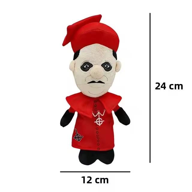 Muñeco De Peluche Cardinal Copia 25cm Juguete Relleno De Algodón PP Para Niños Regalo De Cumpleaños Interpretación De Fantasma - 1