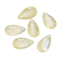 10pcs Pendantes De Vidrio Czech 8*14mm Forma De Gota De Agua Hebillas Sueltas Para Manualidades Collar Pulsera Encanto Joyería - details 6