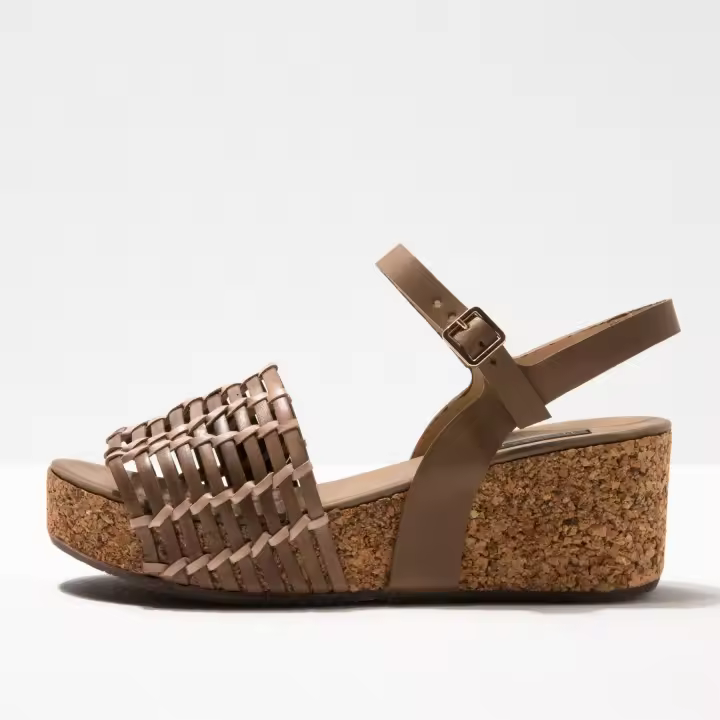 Neosens Sandalia de cuña S3220 BRAIDED TAUPE / ARROBA para Mujer color Taupe - 1