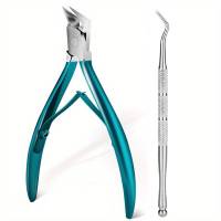 German nail groove special nail clippers oblique inlaid thick toenail trimming foot artifact pointed eagle-nosed pincers inflamm - details 4