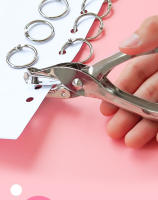 Pulverizador De Agujeros Individual Capacidad De 8 Hojas 6mm Diámetro Para Scrapbooking Y Oficina Escolar Herramienta De Papel - details 4