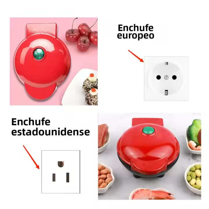 Mini Horno Eléctrico Multifuncional Para Galletas Y Sándwiches Molde De Desayuno Suministros De Cocina Utensilios De Cocina - 1