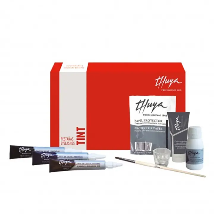 Thuya Kit Tinte de Pestañas - Tinte Profesional para Pestañas Duradero y de Fácil Aplicación - 1