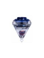 KALEIDOSCOPE - Peonza Azul y Transparente - Distribución de Peso Optimizado para Trucos - Punta Intercambiable - Doble Rodamiento - Aro Contrapeso - Para Mayores de 5 años - details 0