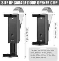 Control Remoto Inalámbrico Universal Con Soporte Y Clip Para Visera De Sol 5PCS Para Garage Marca FD Origen China - details 6