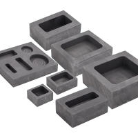 Molde De Ingotos De Grafita De Alta Pureza Para Fundición De Metal Gold Silver Copper Brass Aluminum Herramientas De Refinado De Joyería - details 0
