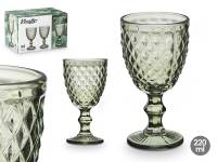 Arte Regal Set 6 copas de diamante verde 220 ml - details 1