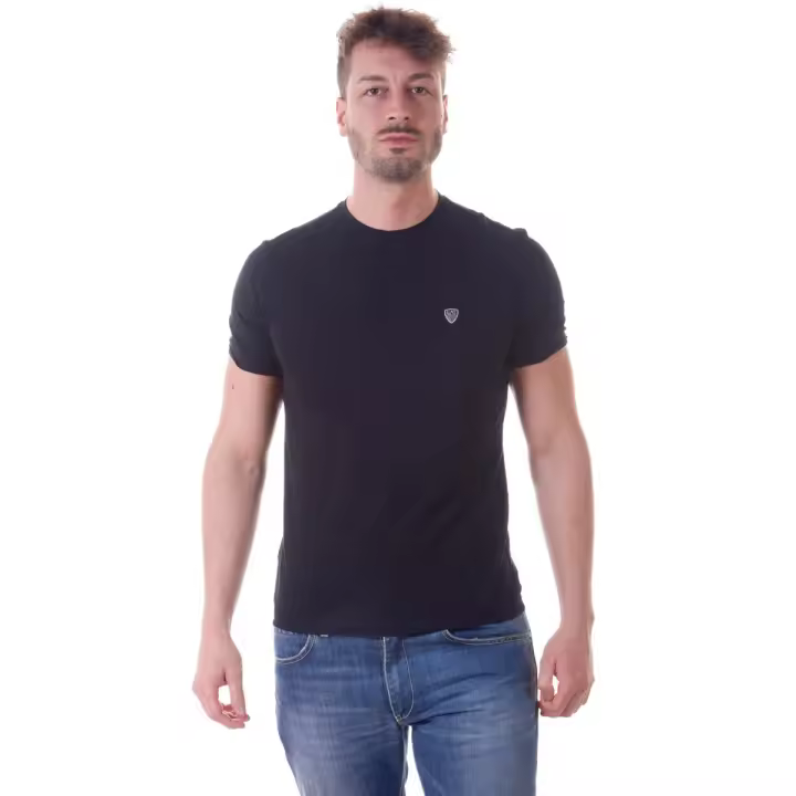 Emporio Armani EA7 Camiseta Algodón Hombre Negro 3 YPT93PJ18Z 1200 - 1
