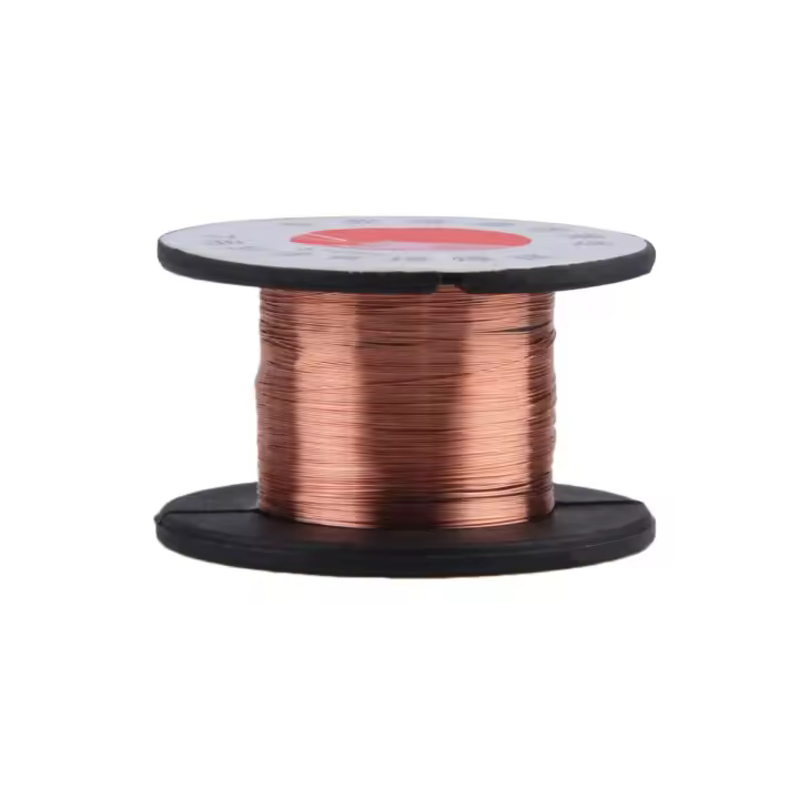 1x Bobina de hilo de cobre esmaltado Carrete de 0.10mm x 10m Soldadura directa Envio 24h 1 Unidad - 1