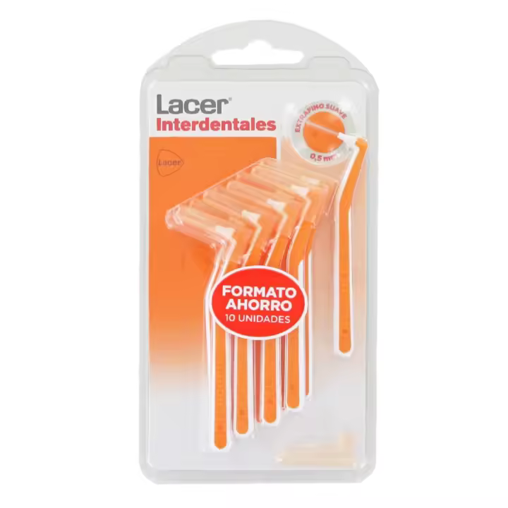 Lacer Lace Cepillo Interdental Extrafino Suave Angular 10 Uni - 1