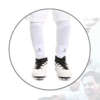 WISEPLAYERFC Banda Sujeta Espinilleras Fútbol- 2 Cintas Elásticas Guarda Canilleras de Fútbol para Adulto y Niño - details 1
