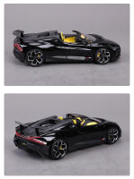Nueva Bburago 2024 Modelo Miniatura De Coche Diecast De Aluminio 1:18 Bugatti W16 Mistral Juguete Deportivo Para Regalo De Navidad - details 9