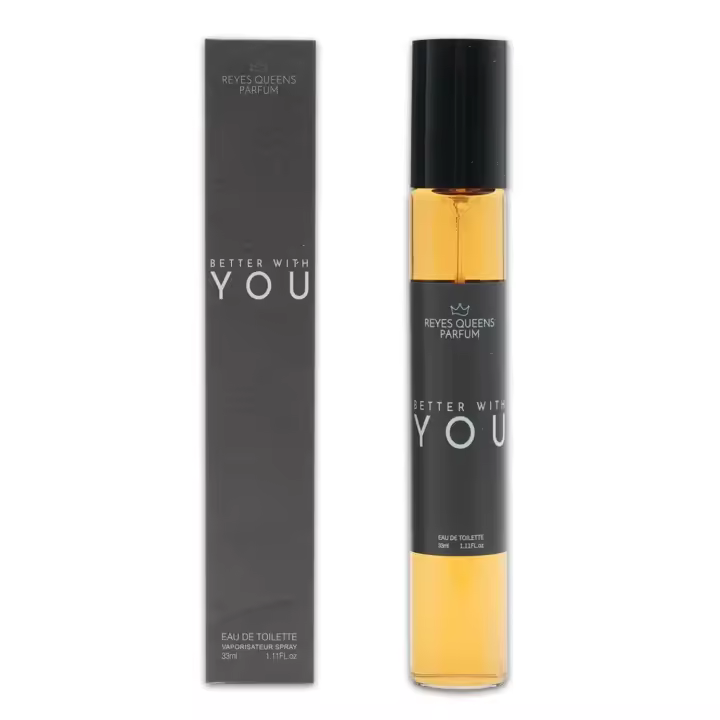 Mini perfume para hombre REYES QUEENS, Better with you 33 ml Familia Olfativa: Fougère, Tamaño: 33 ml, Concentración: Agua de colonia, Género: Masculino - 1