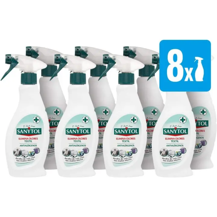 SANYTOL ELIMINAOLORES PISTOLA 500 ML PACK 8X500ML - 1