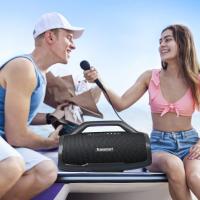 Altavoz Bluetooth 130W Tronsmart Bang MAX, Altavoz Portátil 140W potente, Sonido Estéreo, Luces Led y Waterproof IPX6, 24H de Reproducción, con AUX, TF, App, Agujero de Guitarra, Outdoor, Party, Back to school - details 11