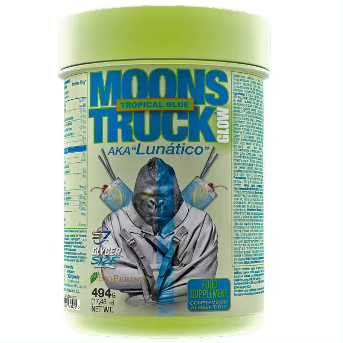 Preentrenamiento de zoomadlabs - *El del Mono* MOONSTRUCK® GLOW.  formato 494g + REGALO Bidón 2.2L - 1