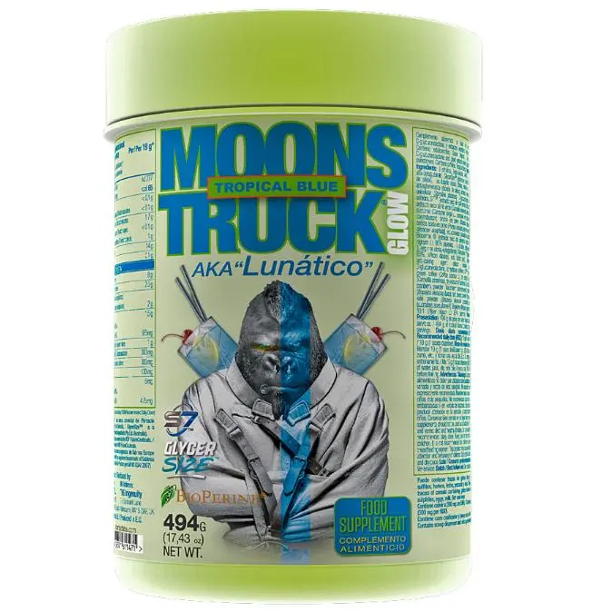 Preentrenamiento de zoomadlabs - *El del Mono* MOONSTRUCK® GLOW.  formato 494g + REGALO Bidón 2.2L - 1