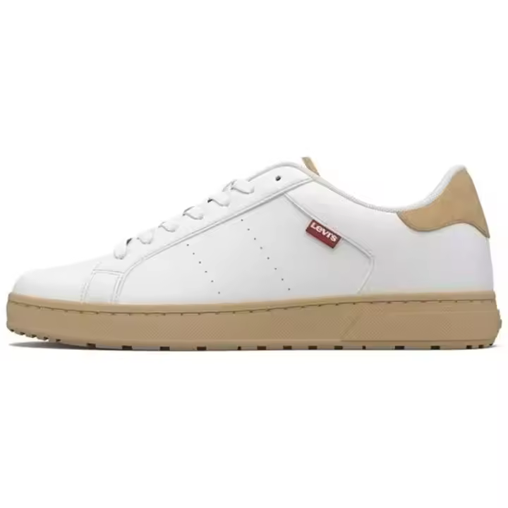 Zapatillas Levis Piper Hombre Blanco - 1