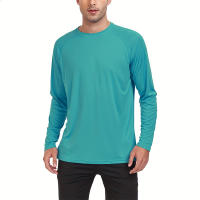 Camiseta De Hombre Para Verano Con Protección Solar UPF50+ Secado Rápido Transpirable Para Senderismo Y Gimnasio - details 13