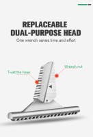 Llave De Mono Multifuncional LAOA Con Apertura Grande Y Doble Uso Herramienta Manual Ajustable Mini Para Tubos Y Tornillos - details 4
