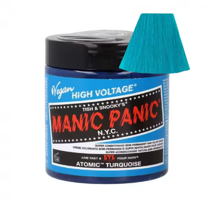 Tinte Semipermanente Maxi Classic: Atomic Turquoise - Manic Panic - 1
