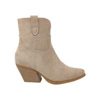Eva Zorteon - Botines camperas estilo vaqueras de ante. Marca TULIPANO. - details 6