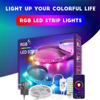 Tira De LED RGB WiFi Tuya 24V 30M Luz De Bandeja RGB Inteligente Sync Con Música 18LEDs/M Lámpara Para Decoración De Habitaciones - details 0