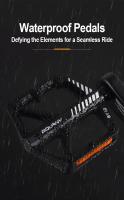 Pedal De Bicicleta BOLANY De Nylon Antideslizante Impermeable Y a Prueba De Polvo Para Montaña Doble Soporte Accesorios De MTB - details 7