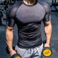 Camiseta De Compresión Secado Rápido Para Hombre Attack on Titan Fitness Gorrito Gótico Camiseta Deportiva Manga Corta Manga Larga Manga Media Para Verano Manga Corta Manga Larga Manga Media - details 5