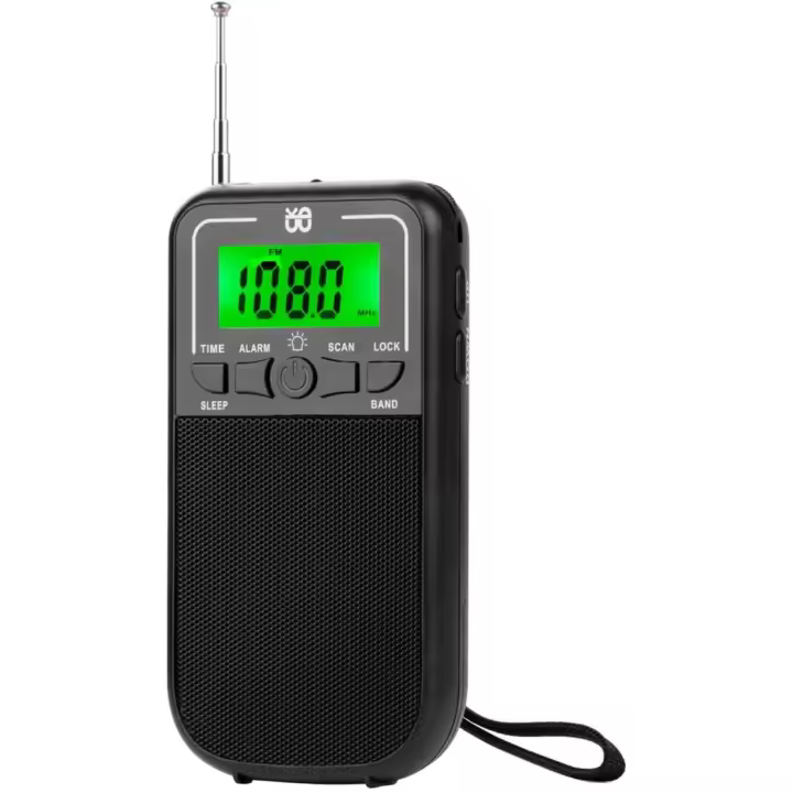 Radio Portátil Am FM SW, Radio de Transistores with LED interior, Radio de Bolsillo de Emergencia para Acampar al Aire Libre - 1
