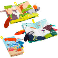 Libro Tactil Para Bebés Recién Nacidos 0-6 Meses Juguete De Montessori Educativo Suave Y Seguro Para Niños - details 10