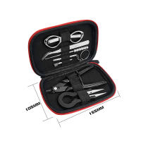 Kit De Herramientas Para Vape 9 En 1 Mini Billetera De Vape Con Jig De Bobina Aretes Y Tijeras Herramientas De Reparación Para Cigarrillos Accesorios De Vape - details 21