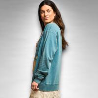 Sudadera "Amor Propio" Anabel Lee - Oversize, Fade Out y Glitter - details 3