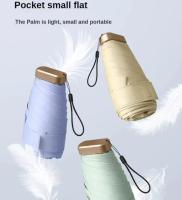 Mini Folding Vinyl Pocket Umbrella, UV Protection, Parasol, Parasol Capsule - details 9