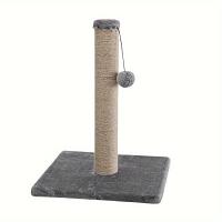 Palo De Afilado Vertical Para Gatos Con Pluma De Pelo Suave Y Sisal Marco De Subida Para Gatos Pequeños Juguete Anti-estrés Duradero Y No Caído - details 7