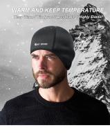 Gorro De Ciclismo Invierno WEST BIKING Para Hombres Y Mujeres Capucha Térmica Impermeable Para Mountain Bike Ciclismo Y Motociclismo - details 12