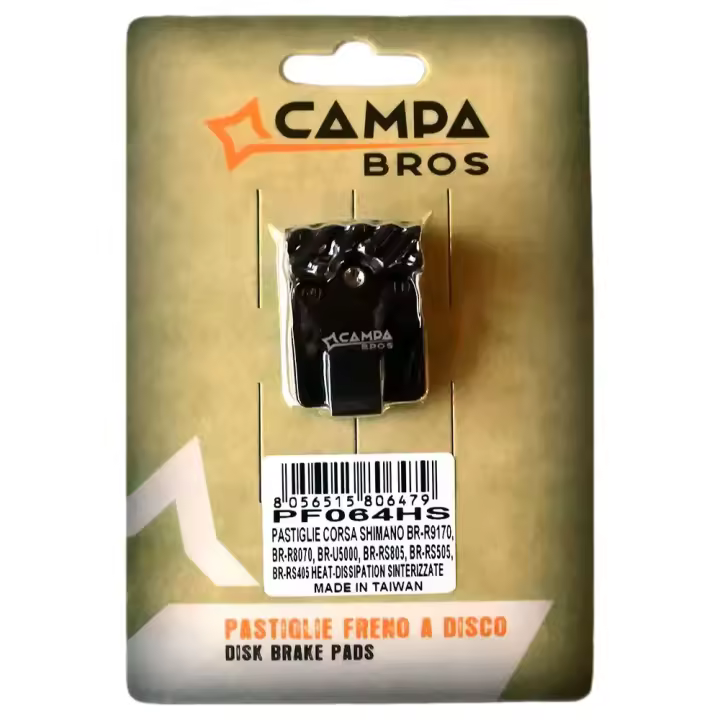 Campa Bros Pastillas De Freno De Disco Sinterizadas Corsa Shimano Br-r9170/br-r8070/br-u5000/br-rs805/br-rs505/br-rs405 Heat-dissipation - 1