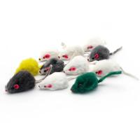 Juguete Para Gatos Ratón Falso De Pelo De Conejo Ratón Arcoíris Juguete Divertido Para Gatitos Material De Pluma - details 4