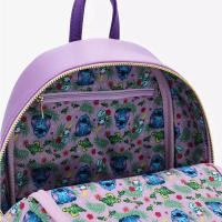 Nueva Mochila Mini De Disney Lilo & Stitch Con Stitch Leyendo Para Damas Mochila Casual Para Halloween Regalo Sorpresa - details 3