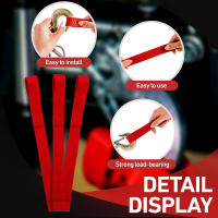 Correa De Winch Para ATV Anillo Único Correas De Atado De Alta Resistencia Con Gancho Para Winch Accesorio Rojo Para Camiones - details 1