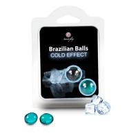 Brazilian Balls Efecto Frío Pack De 2 o 6 Unidades Bolas Brasileñas Secret Play Cold Effect Iceberg Intense Polar Cold Ideales Para Masajes Y Preliminares Aptas Para Sexo Anal Y Vaginal No Compatibles Con Preservativos De Látex Base De Aceite - details 0