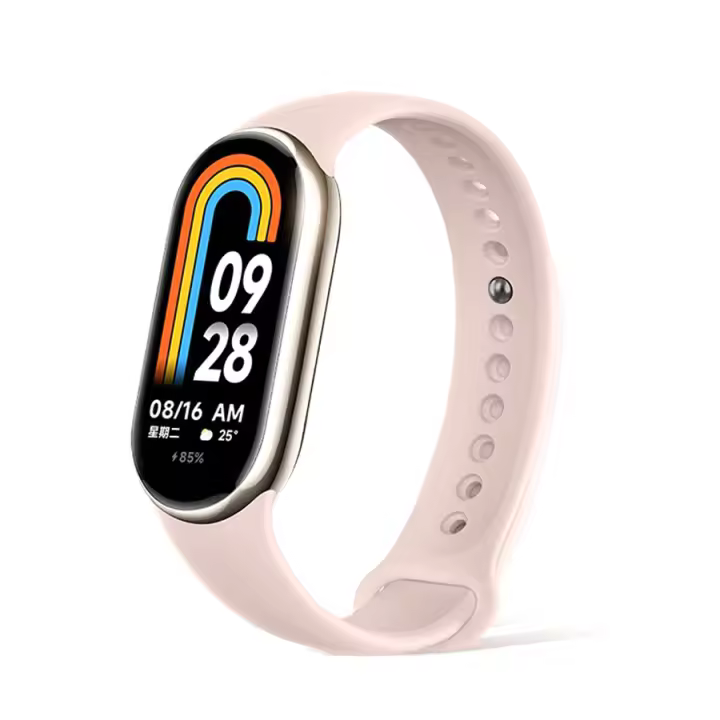 Pulsera De Silicona Para Mi Band 8 Accesorios NFC Correa Deporte Materiales Elásticos Compatible Con Xiaomi MiBand 8 Strap Unisex - 1