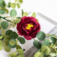 Guirnalda De Flores Artificiales De Rosas Para Boda Decoración De Hogar Y Habitaciones Arco De Jardín Primavera Otoño Planta Falsa De Vínculo - details 8
