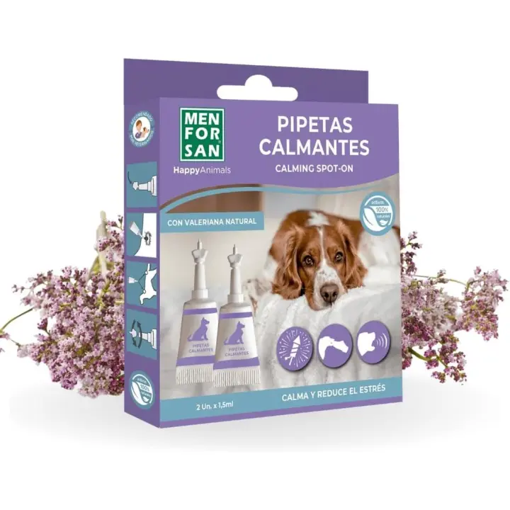 MENFORSAN Pipetas Calmantes para Perros 2 Unidades - 1