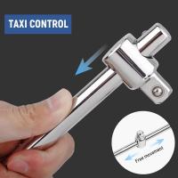 Extensión De Destornillador Sliding T Bar Para Reparación Automotriz 1 Pieza Compatible Con 1/4" 3/8" 1/2" Longitud Ajustable Herramienta Esencial Para El Hogar - details 9