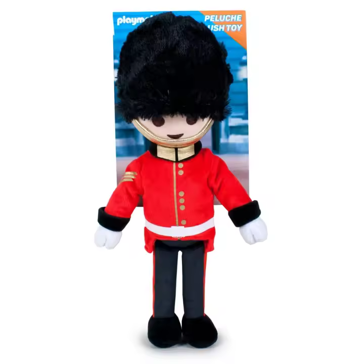 PLAYMOBIL PELUCHE GUARDIA REAL BRITÁNICO - SERIE LIMITADA EXCLUSIVA, TIENDA CON LICENCIA OFICIAL - 1