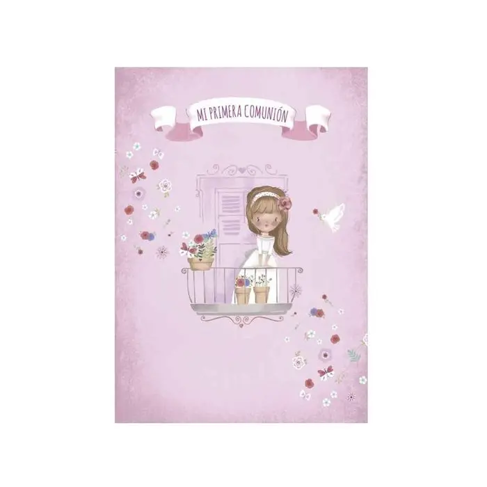 ARGUVAL  LIBRO COMUNION CATALAN NIÑA BUSQUETS MOD. B54614222260 BUSQUETS COMUNION 24x2x30 Cms. - 1