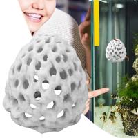 Cueva Miniatura Para Acuario Pequeño Hogar De Camarones Betta Escondite Para Peces Decoración Acuática Protector De Nidificación De Camarones - details 1