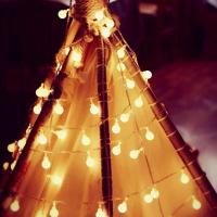 Luces De Navidad LED En Cadena De 10M Con Incluido Bombilla Potencia USB/Batería Decoración De Jardín Y Bodas Luces Faeiras Para Exterior - details 2